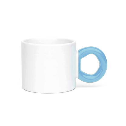 cana personalizata maner gros albastru