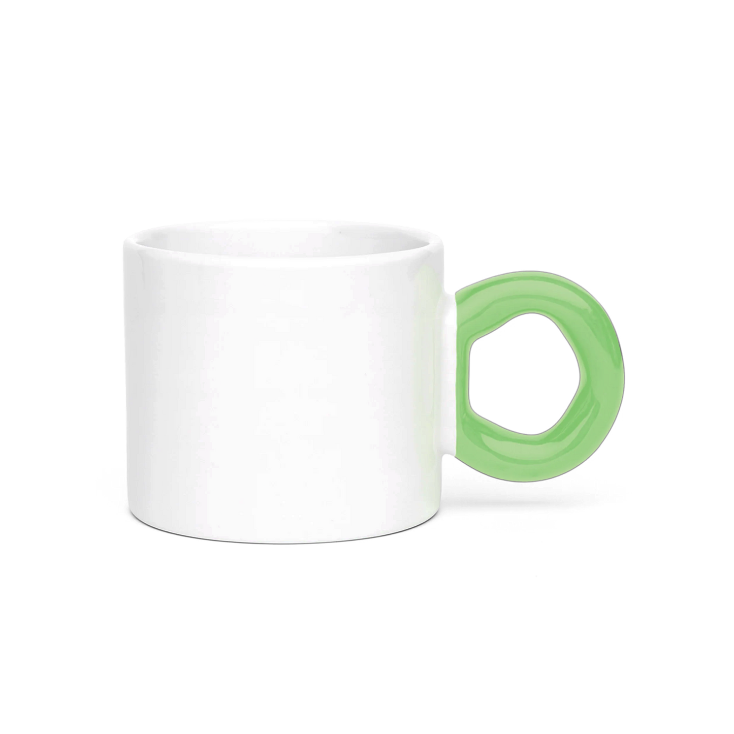 cana personalizata maner gros verde
