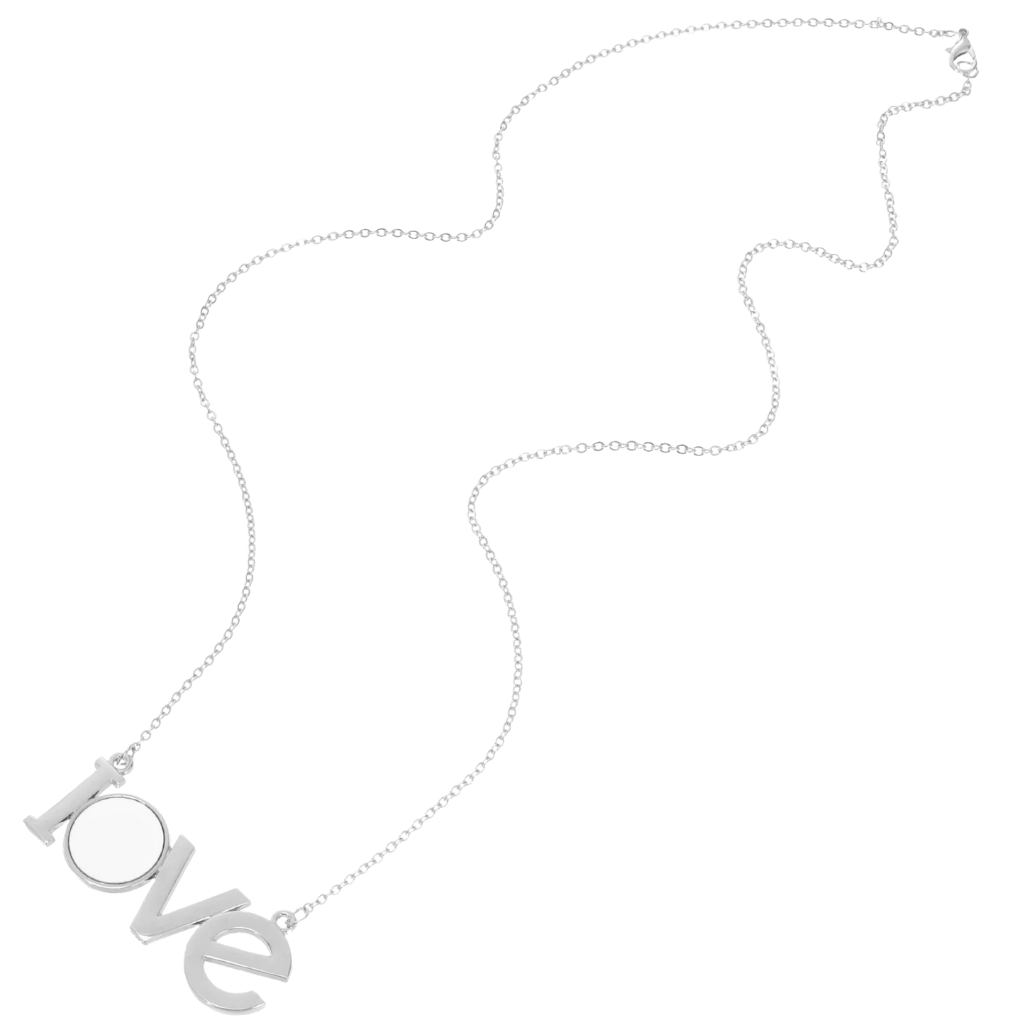 Colier LOVE metalic – cadou romantic