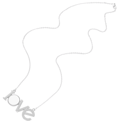 Colier LOVE metalic – cadou romantic