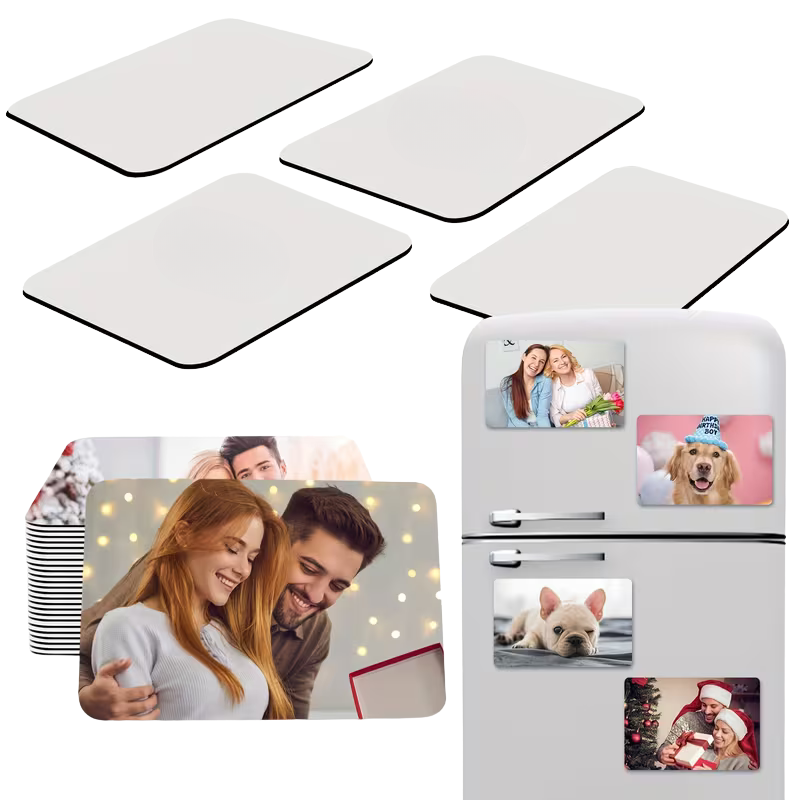 magnet foto personalizat dreptunghiular pentru frigider