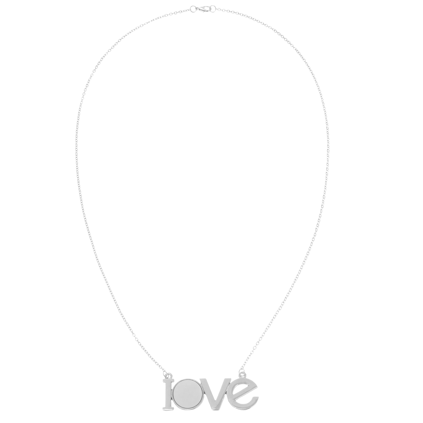 Colier LOVE metalic – cadou romantic