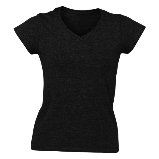 Tricou personalizat damă cu decolteu în V
