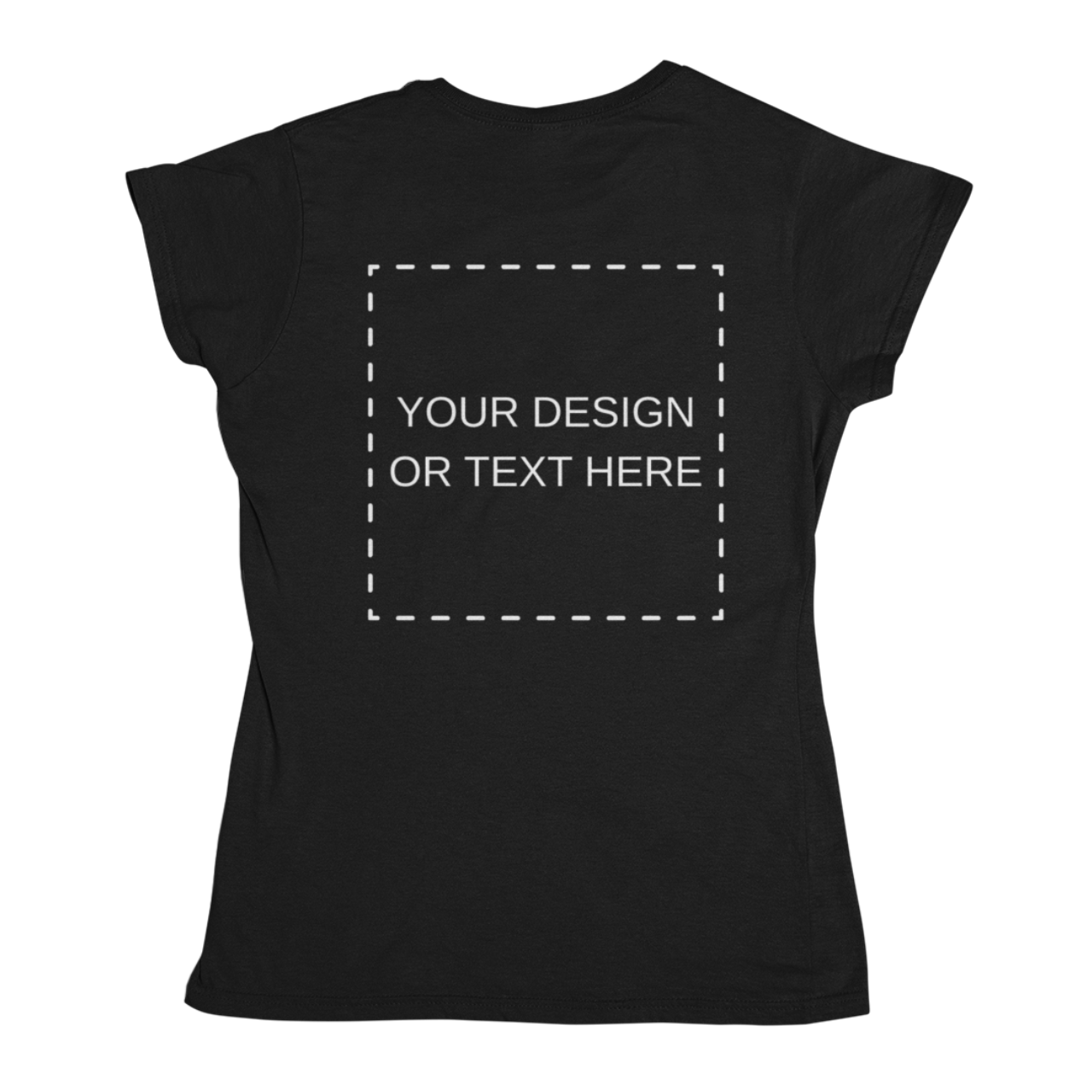 Tricou personalizat damă cu decolteu în V
